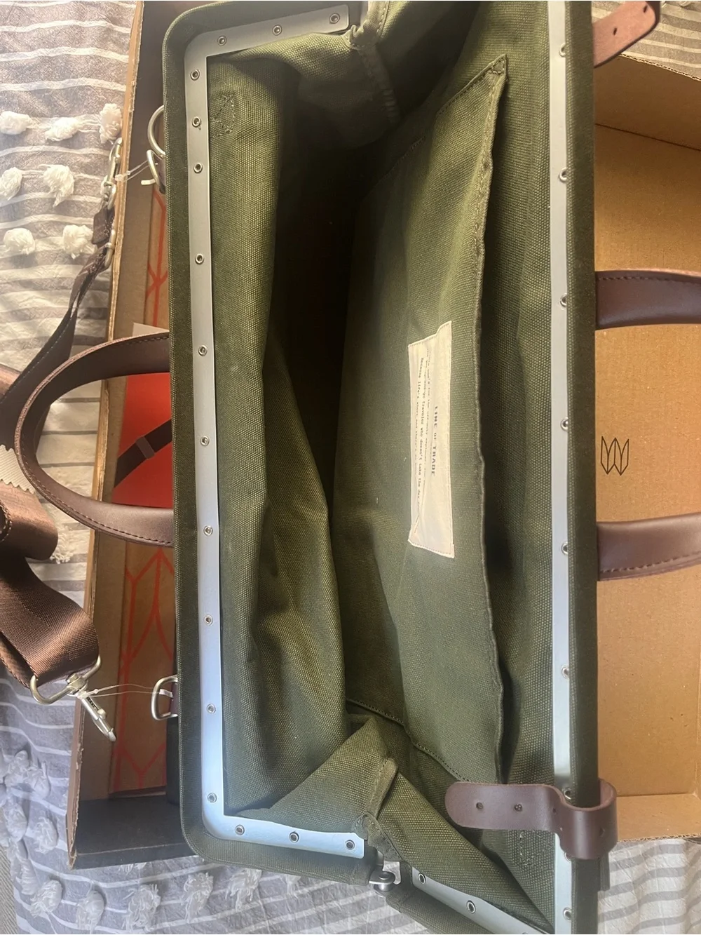 Line of Trade weekender bag